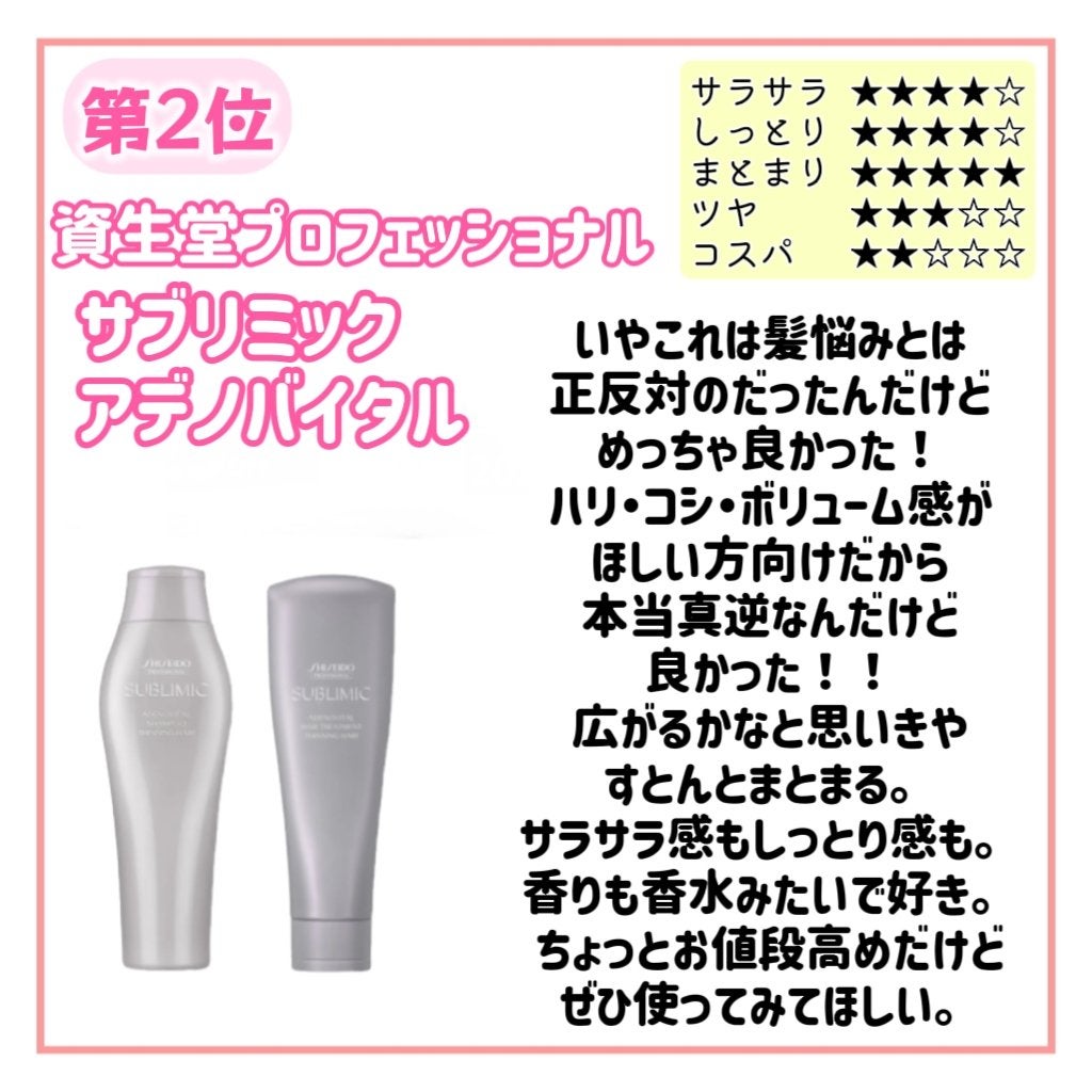 オイルインシャンプー/オイルインコンディショナー (グロス&リペア)/ディアボーテ/市販シャンプーを使ったクチコミ(6枚目)