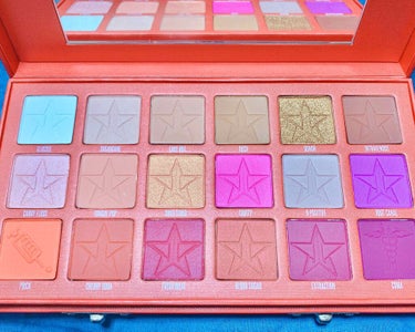 BLOOD SUGAR Eyeshadow Palette/Jeffree Star Cosmetics/パウダーアイシャドウを使ったクチコミ（2枚目）