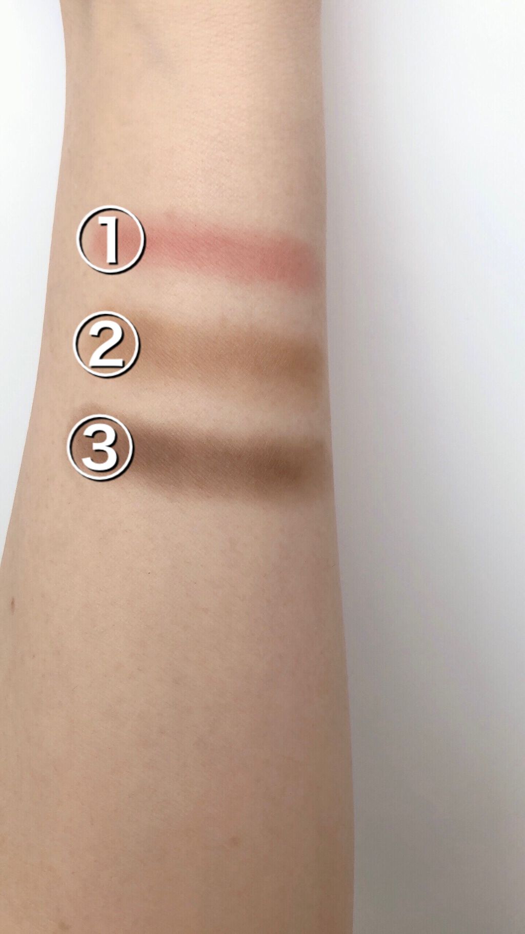 アイブロー パウダー/ちふれ/パウダーアイブロウを使ったクチコミ(3枚目)