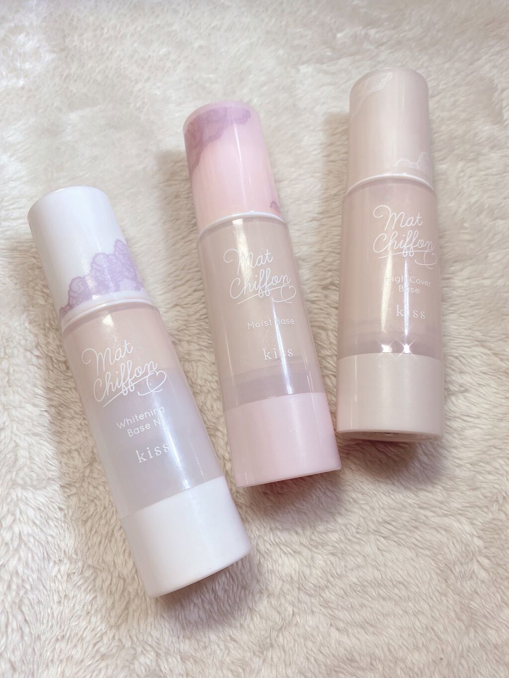 マットシフォン UVホワイトニングベースN/KiSS/化粧下地を使ったクチコミ（1枚目）