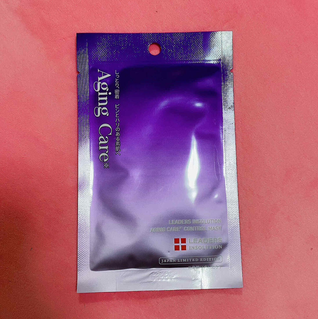 エイジングケア コントロール マスク 1枚入り/LEADERS/シートマスク・パックを使ったクチコミ（1枚目）