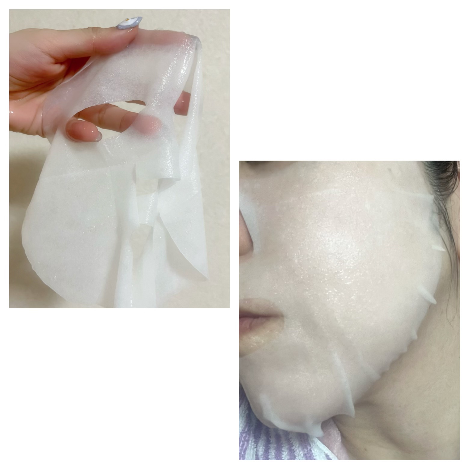 3番 すべすべキメケアシートマスク/numbuzin/シートマスク・パックを使ったクチコミ（2枚目）