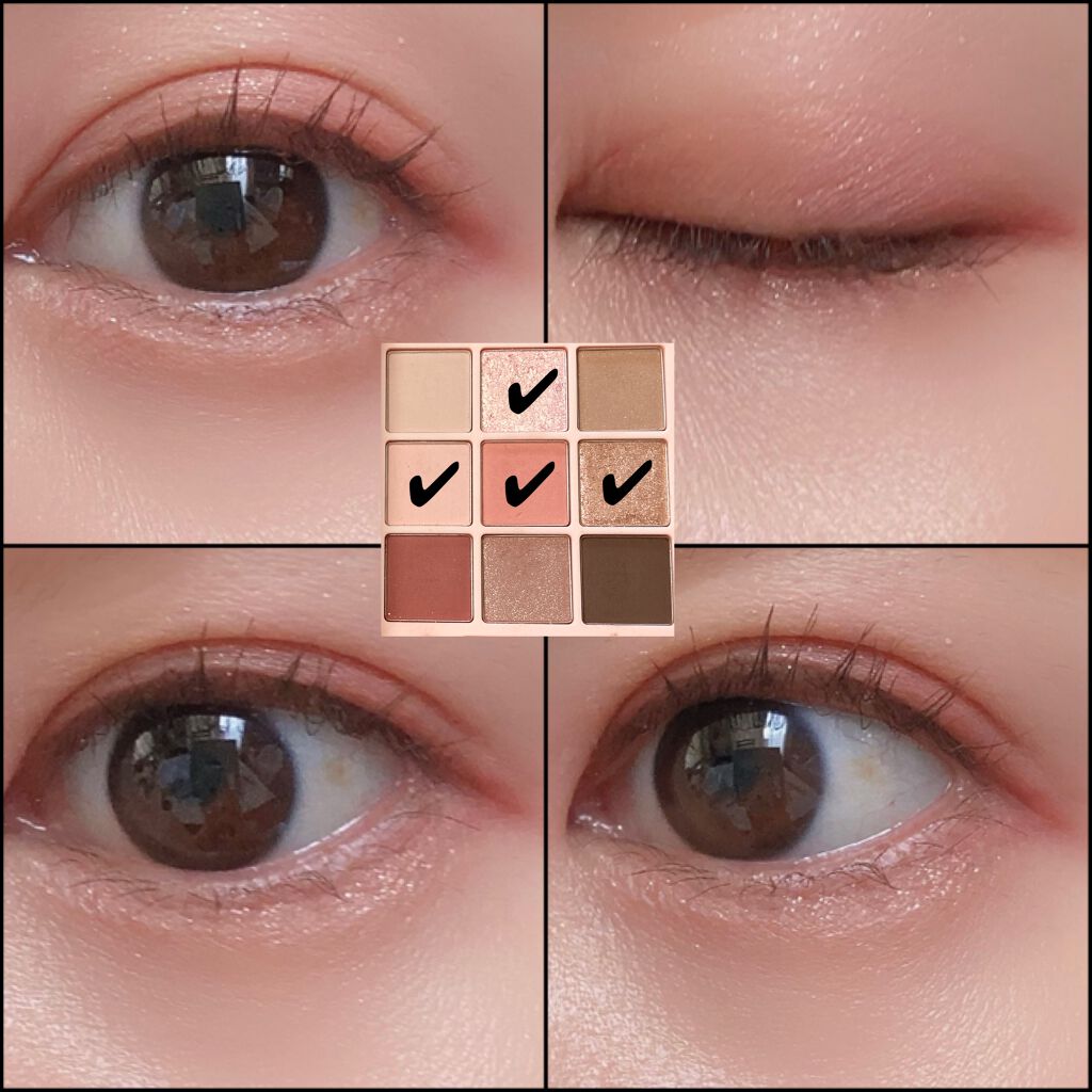 ワンピックアイシャドウパレット/APLIN/アイシャドウパレットを使ったクチコミ（3枚目）