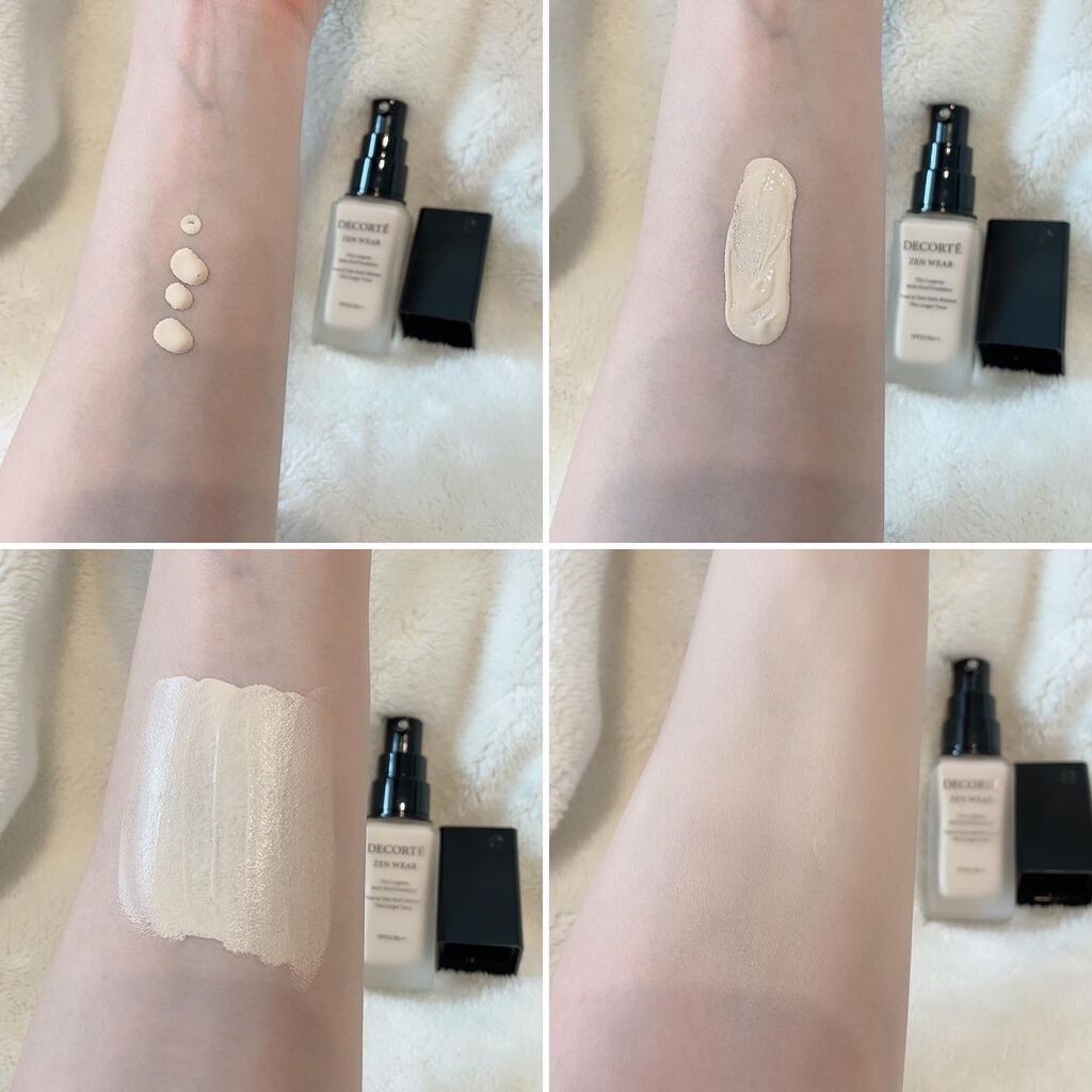 ゼン ウェア フルイド/DECORTÉ/リキッドファンデーションを使ったクチコミ(2枚目)