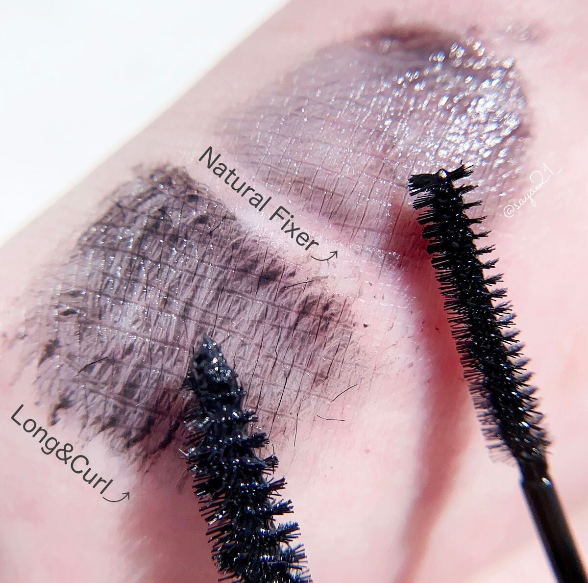 アンリミットナチュラルフィクサーマスカラ/Flynn/マスカラを使ったクチコミ(2枚目)