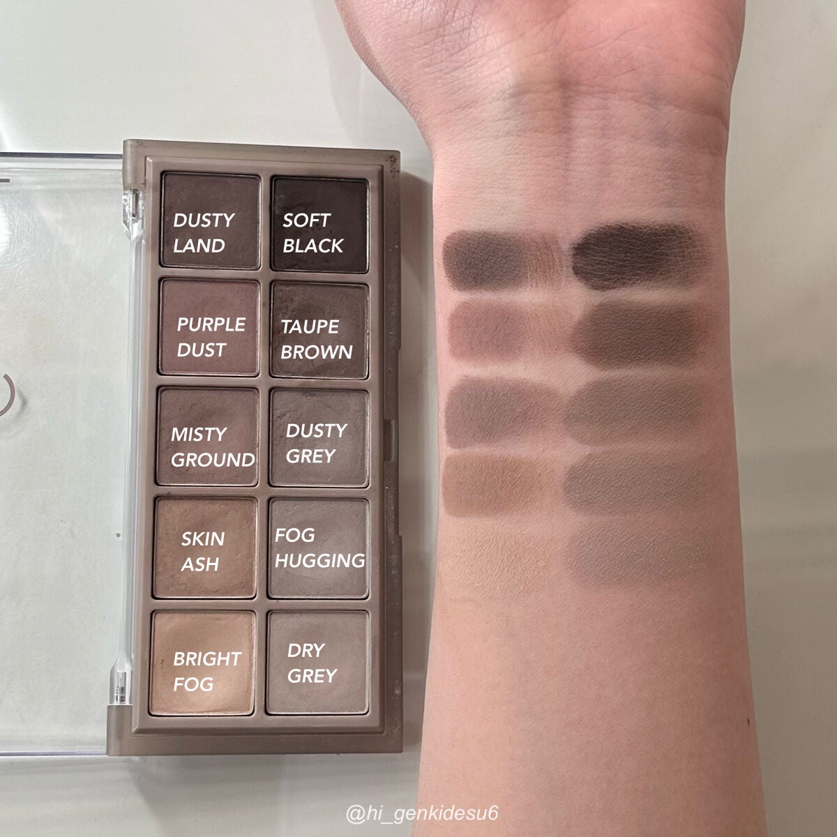 ベターザンパレット/rom&nd/アイシャドウパレットを使ったクチコミ(2枚目)