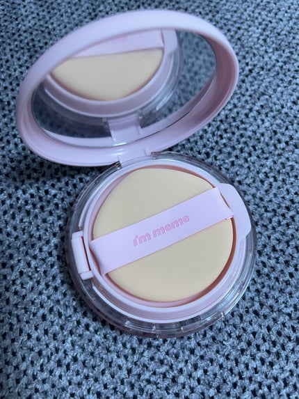 ワンダーベルベットラスティングクッション/i’m meme/クッションファンデーションを使ったクチコミ(4枚目)