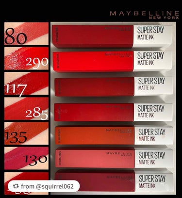 SPステイ マットインク/MAYBELLINE NEW YORK/口紅を使ったクチコミ（3枚目）