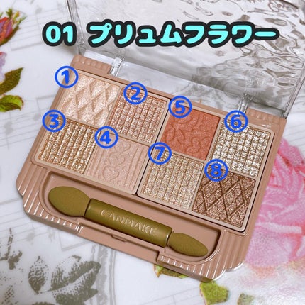 プティパレットアイズ/キャンメイク/パウダーアイシャドウを使ったクチコミ(2枚目)