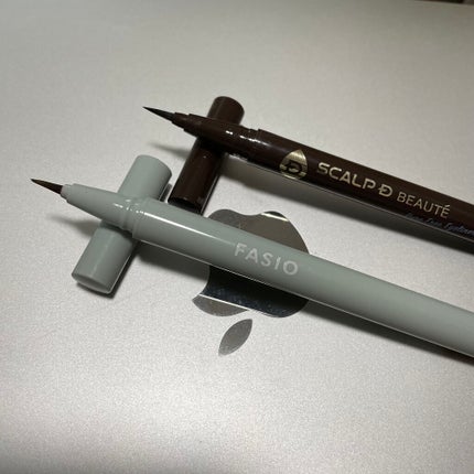 スカルプD ボーテ ピュアフリーアイライナー ダークブラウン/アンファー(スカルプD)/リキッドアイライナーを使ったクチコミ(1枚目)