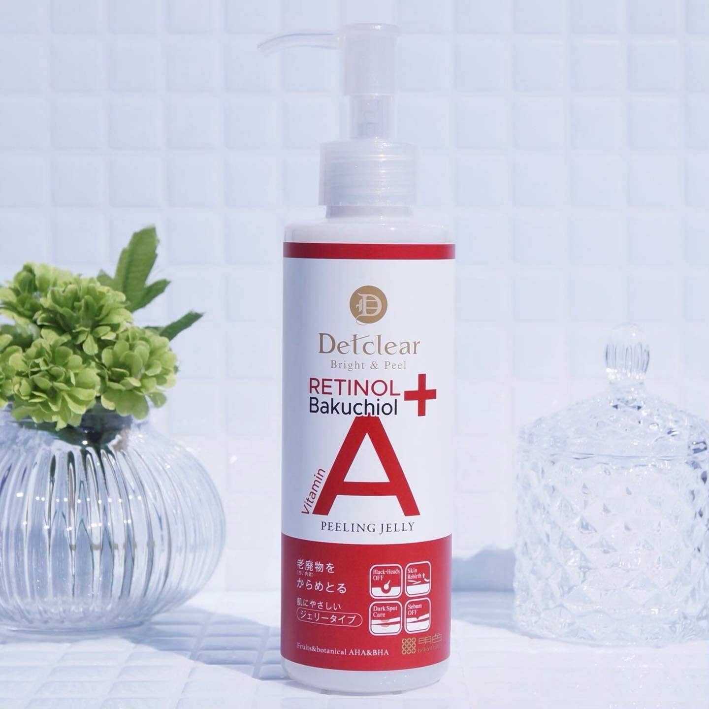 DETクリア ブライト&ピール ピーリングジェリー〈エイジングケアタイプ〉/Detclear/ピーリングを使ったクチコミ（3枚目）