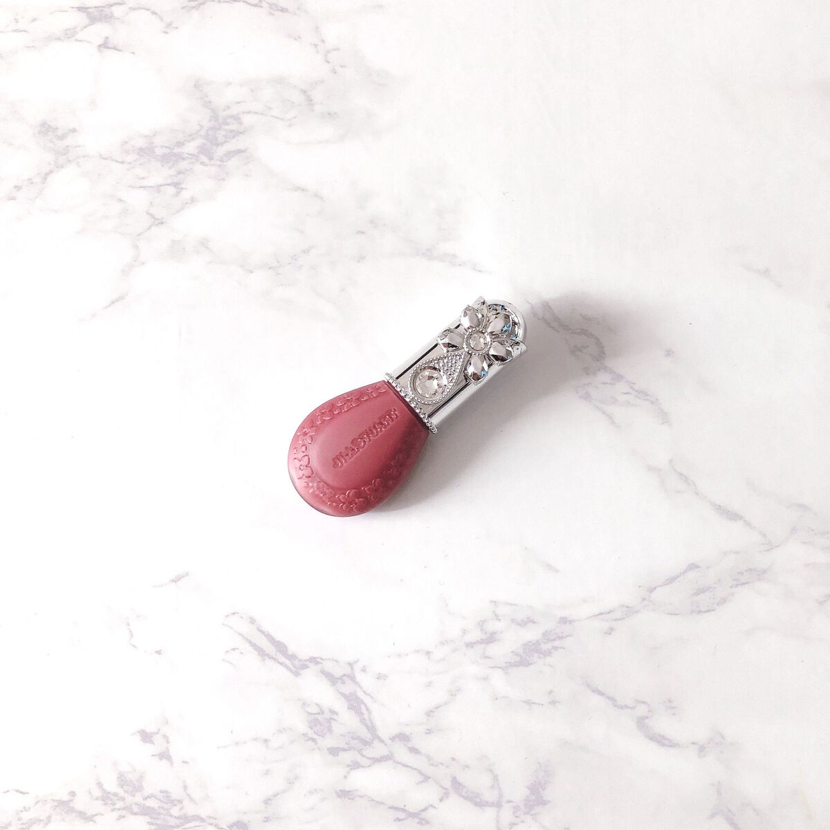 ジルスチュアート ブルームドロップ リップ＆チーク シフォン 07 silky mood/JILL STUART/リキッドチークを使ったクチコミ（1枚目）