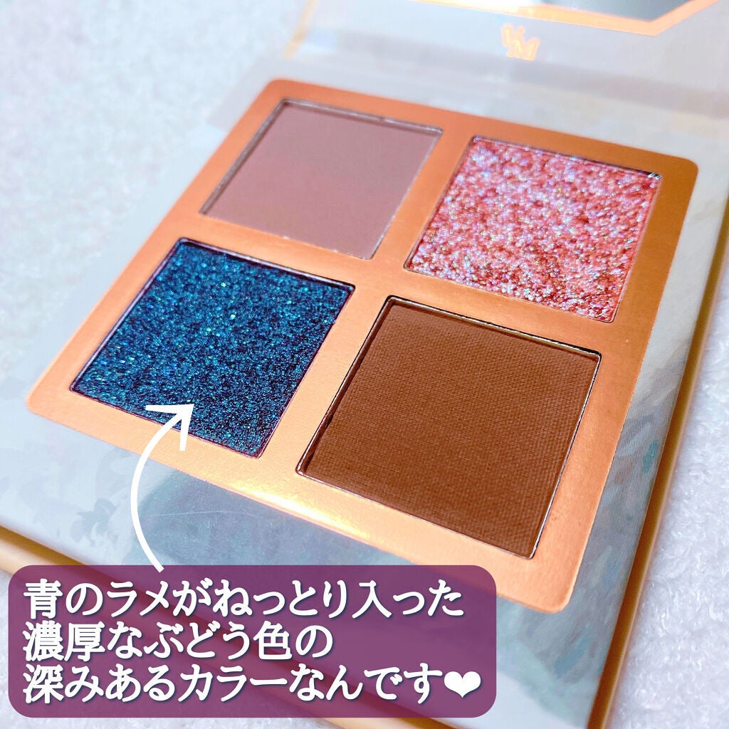 Venus Marble アイシャドウキャットシリーズ/Venus Marble/アイシャドウパレットを使ったクチコミ(4枚目)