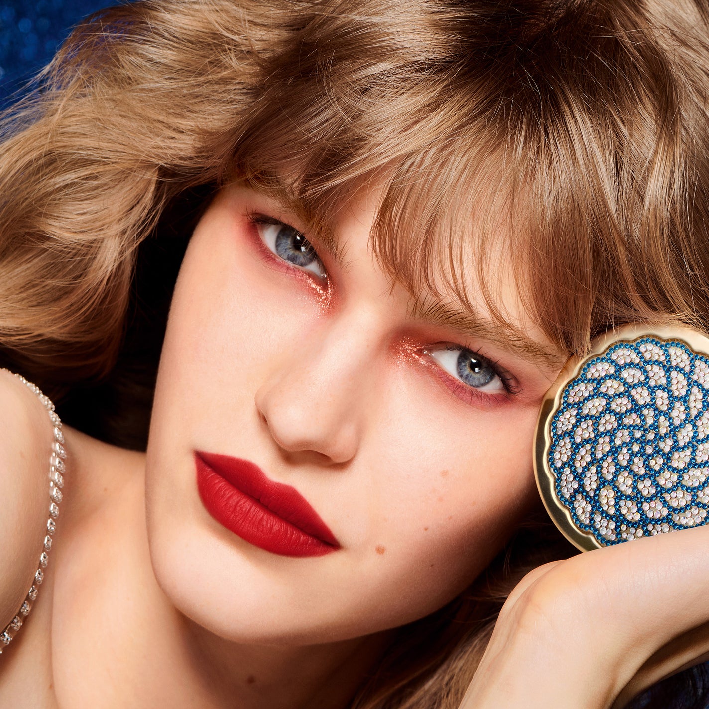 ホリデーコレクション メテオリット ビーユ スゥ レ ゼトワール/GUERLAIN/フェイスパウダーを使ったクチコミ(2枚目)