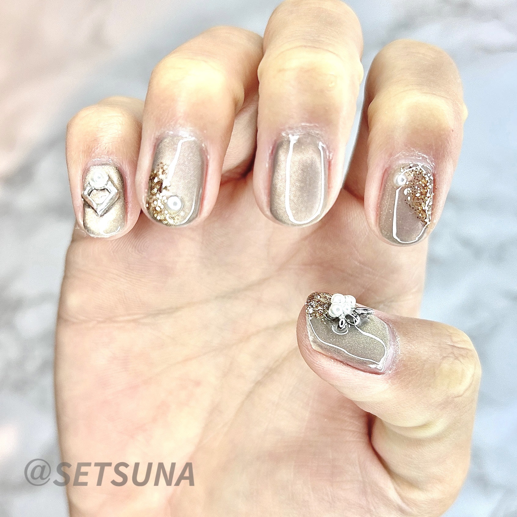 プレミアムノーワイプトップジェル/ネイル工房/ジェルネイルを使ったクチコミ（3枚目）