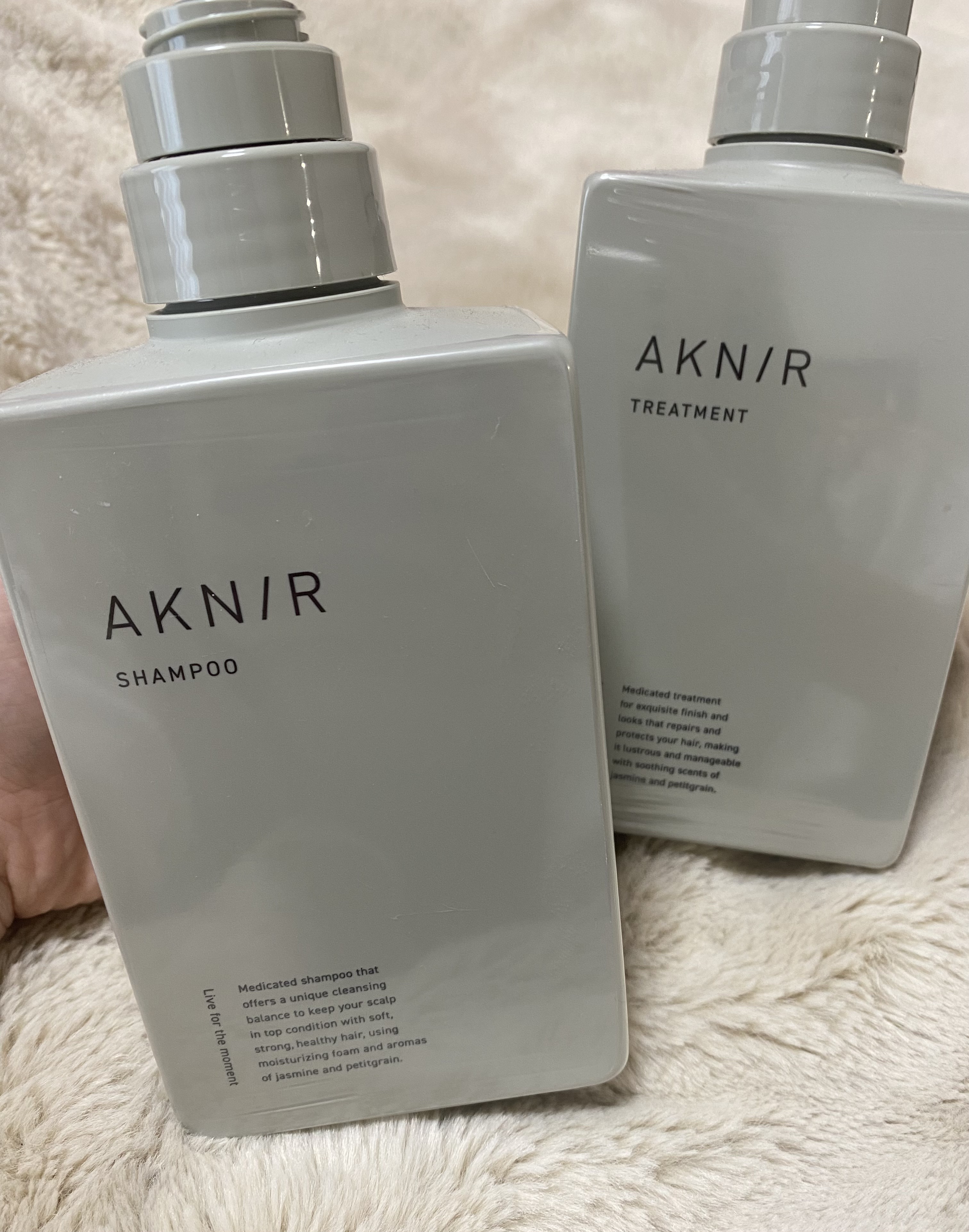 薬用ヘアシャンプー＆トリートメント/AKNIR/市販シャンプーを使ったクチコミ（1枚目）