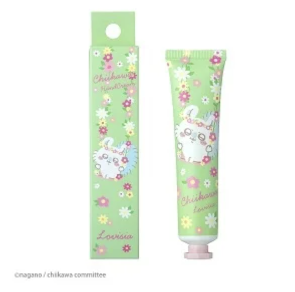 ちいかわ大集合ハンドクリーム モモンガ：スイートピーの香り