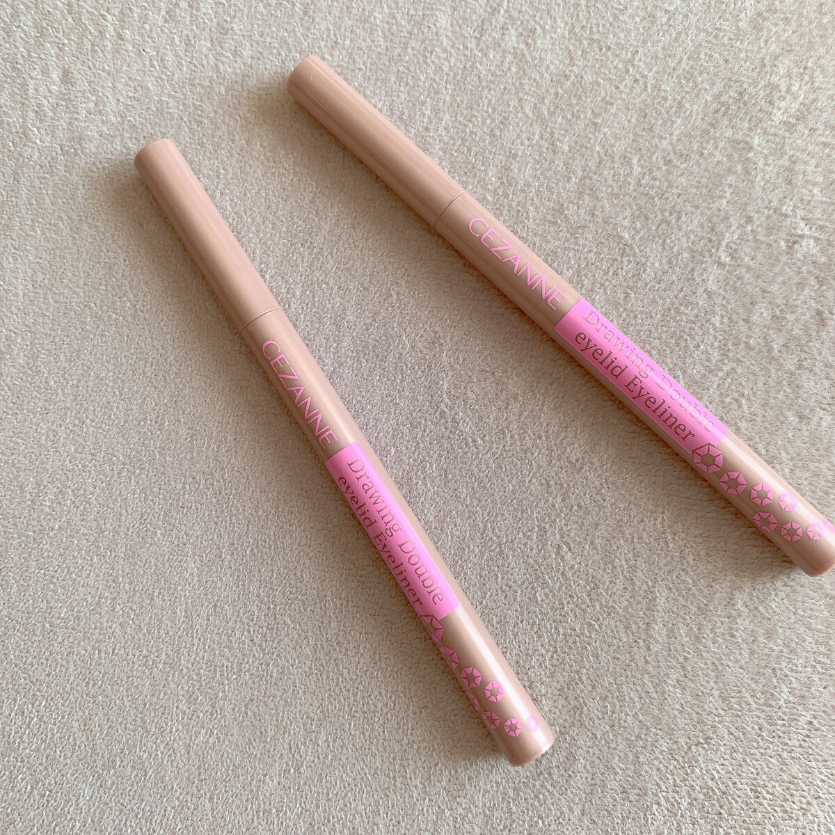 描くふたえアイライナー/CEZANNE/リキッドアイライナーを使ったクチコミ（2枚目）