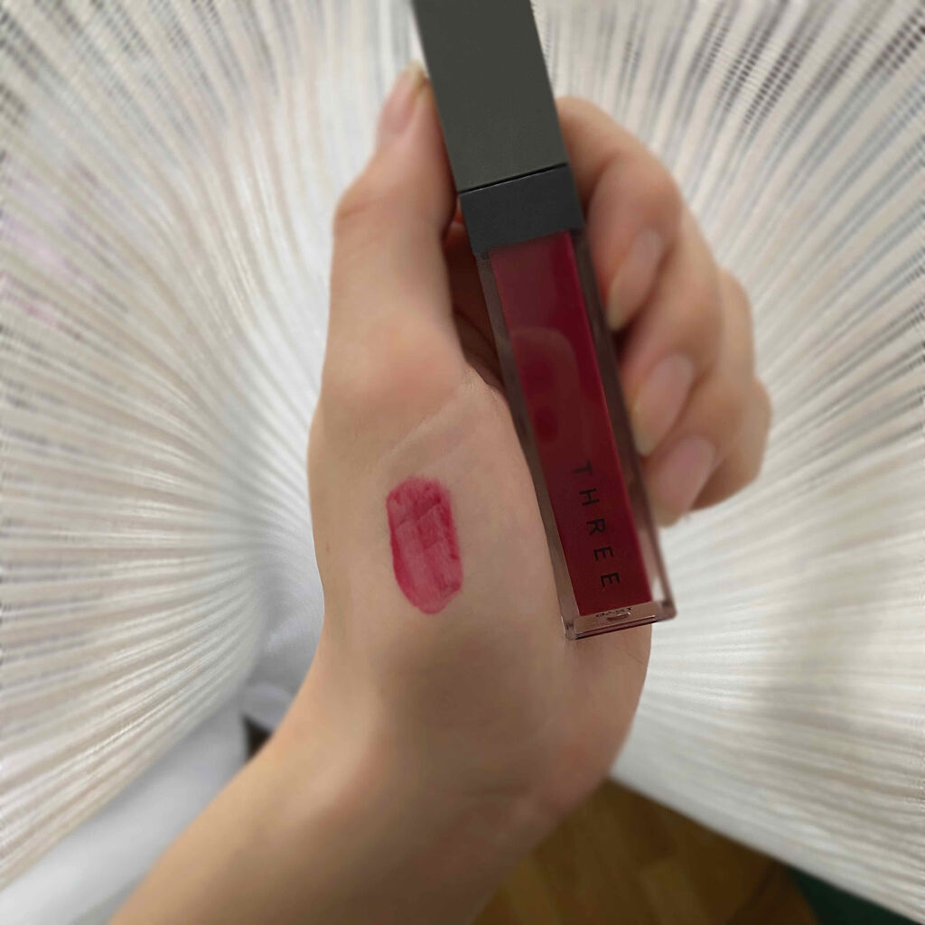 シマリング リップジャム/THREE/リップグロスを使ったクチコミ（1枚目）