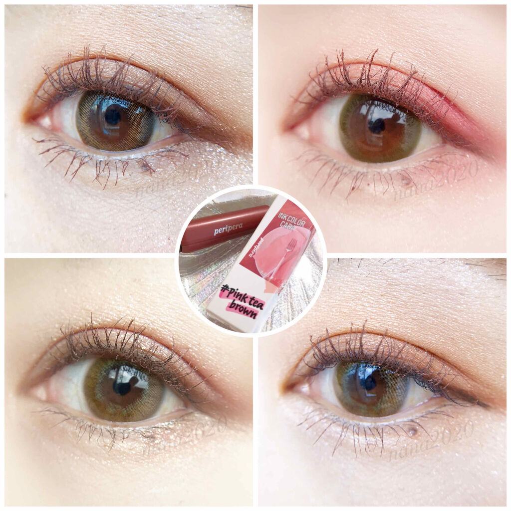 ピンク モーメント インク カラー カラ/PERIPERA/マスカラを使ったクチコミ（3枚目）