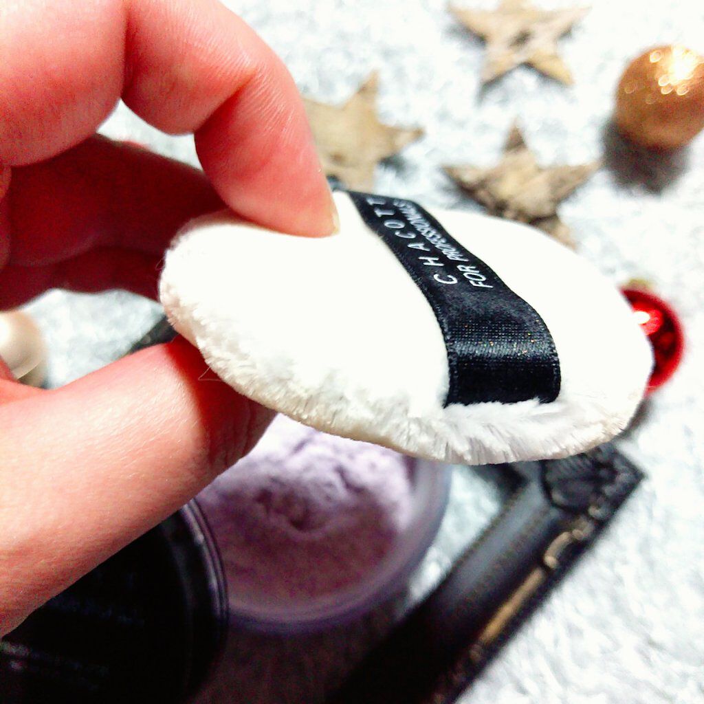 フィニッシングパウダー パールラメ入り/チャコット・コスメティクス/ルースパウダーを使ったクチコミ（3枚目）