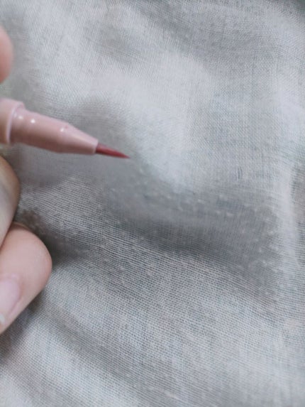 描くふたえアイライナー/CEZANNE/リキッドアイライナーを使ったクチコミ(4枚目)