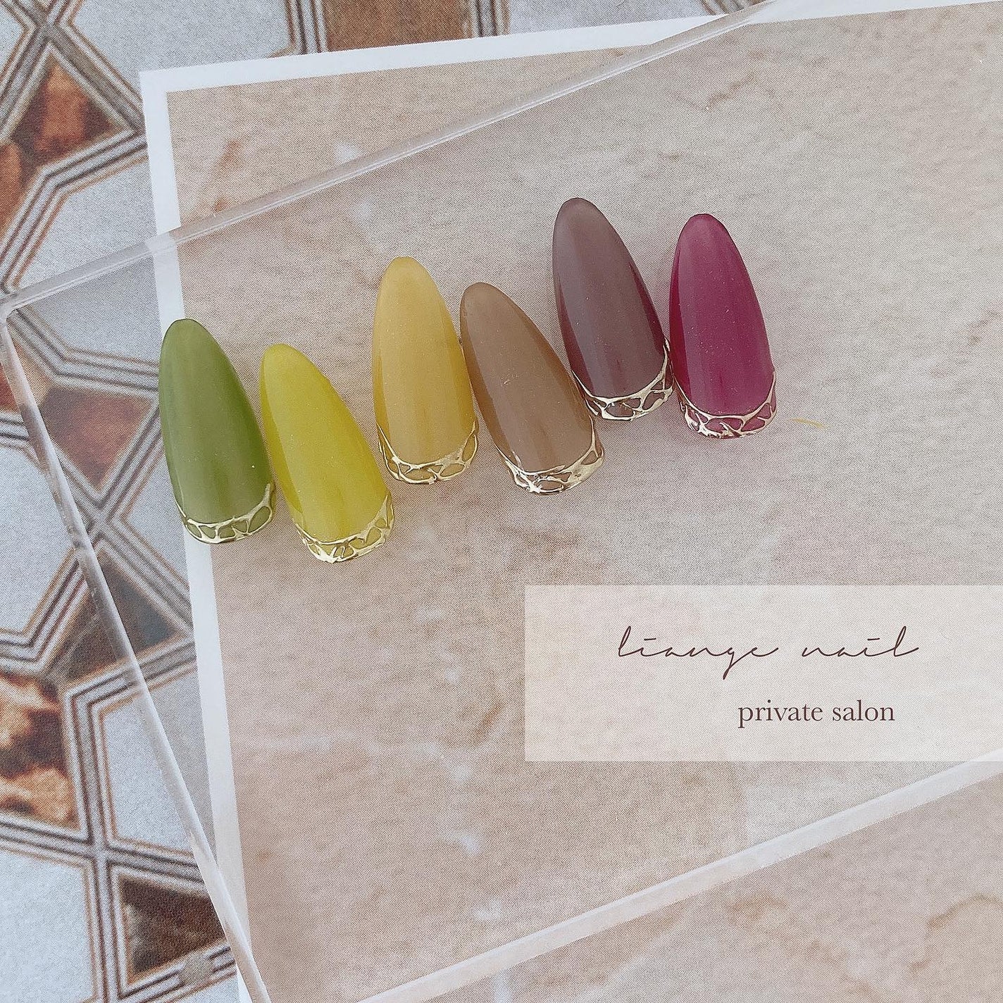 Yuki on LIPS 「.@pregelofficialフォリアージシリーズ🍂..透け..」(1枚目)