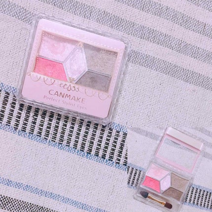 【旧品】パーフェクトスタイリストアイズ/キャンメイク/アイシャドウパレットを使ったクチコミ(1枚目)