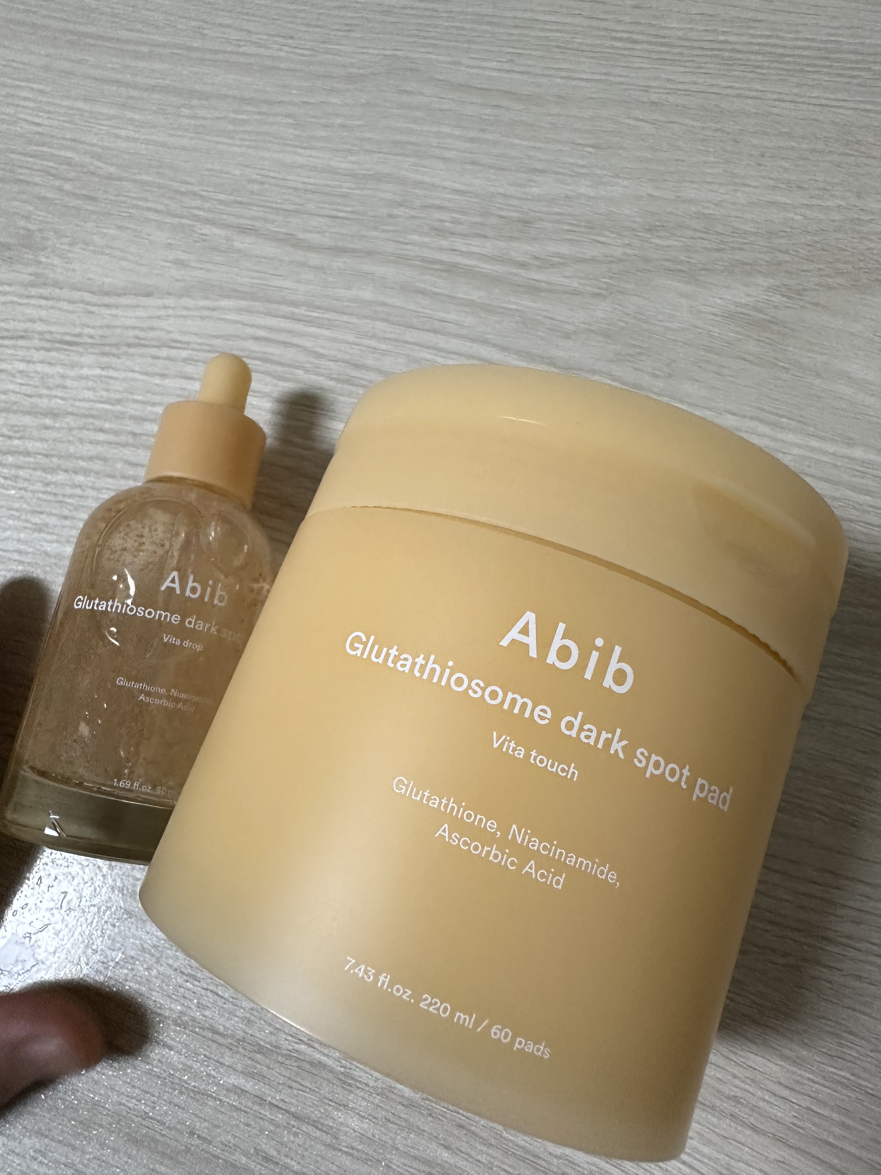 グルタチオンソームダークスポットセラムビタドロップ/Abib /美容液を使ったクチコミ（1枚目）