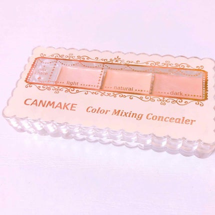 カラーミキシングコンシーラー/キャンメイク/パレットコンシーラーを使ったクチコミ(1枚目)