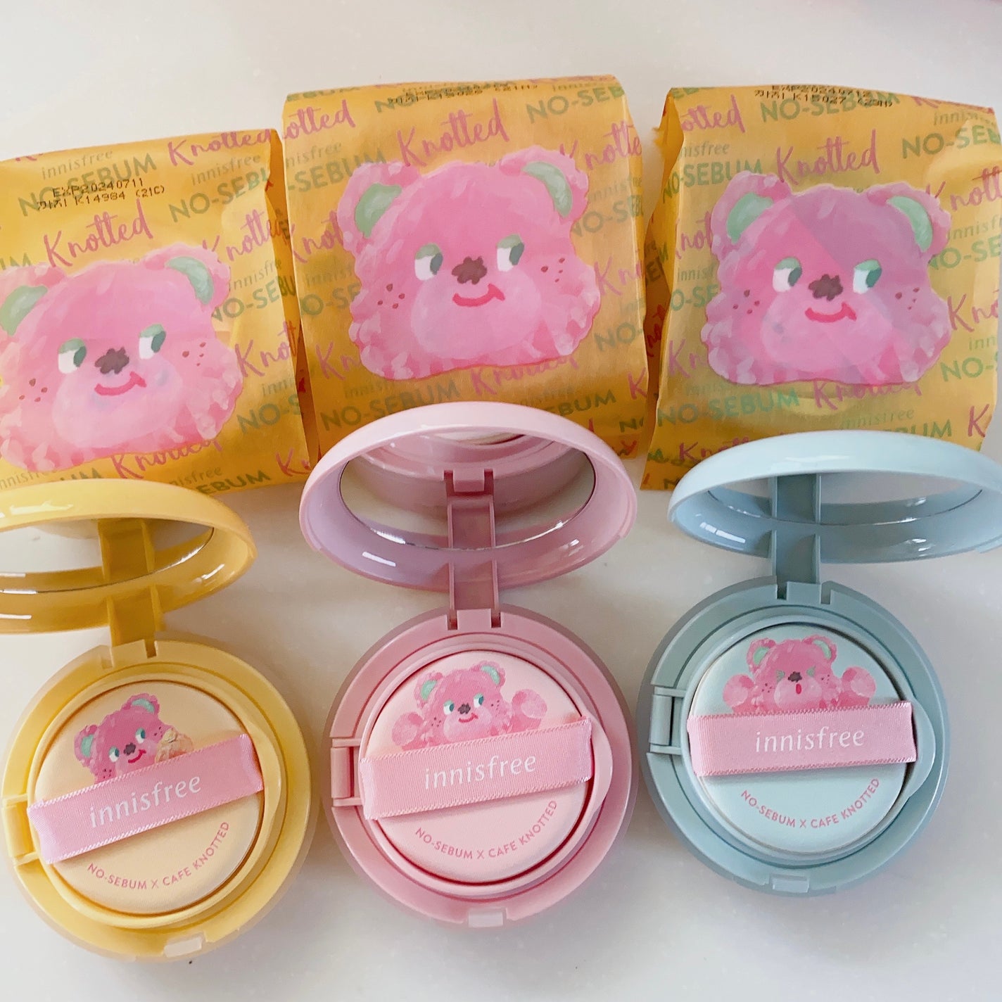 ノーセバム パウダー クッション/innisfree/クッションファンデーションを使ったクチコミ(2枚目)