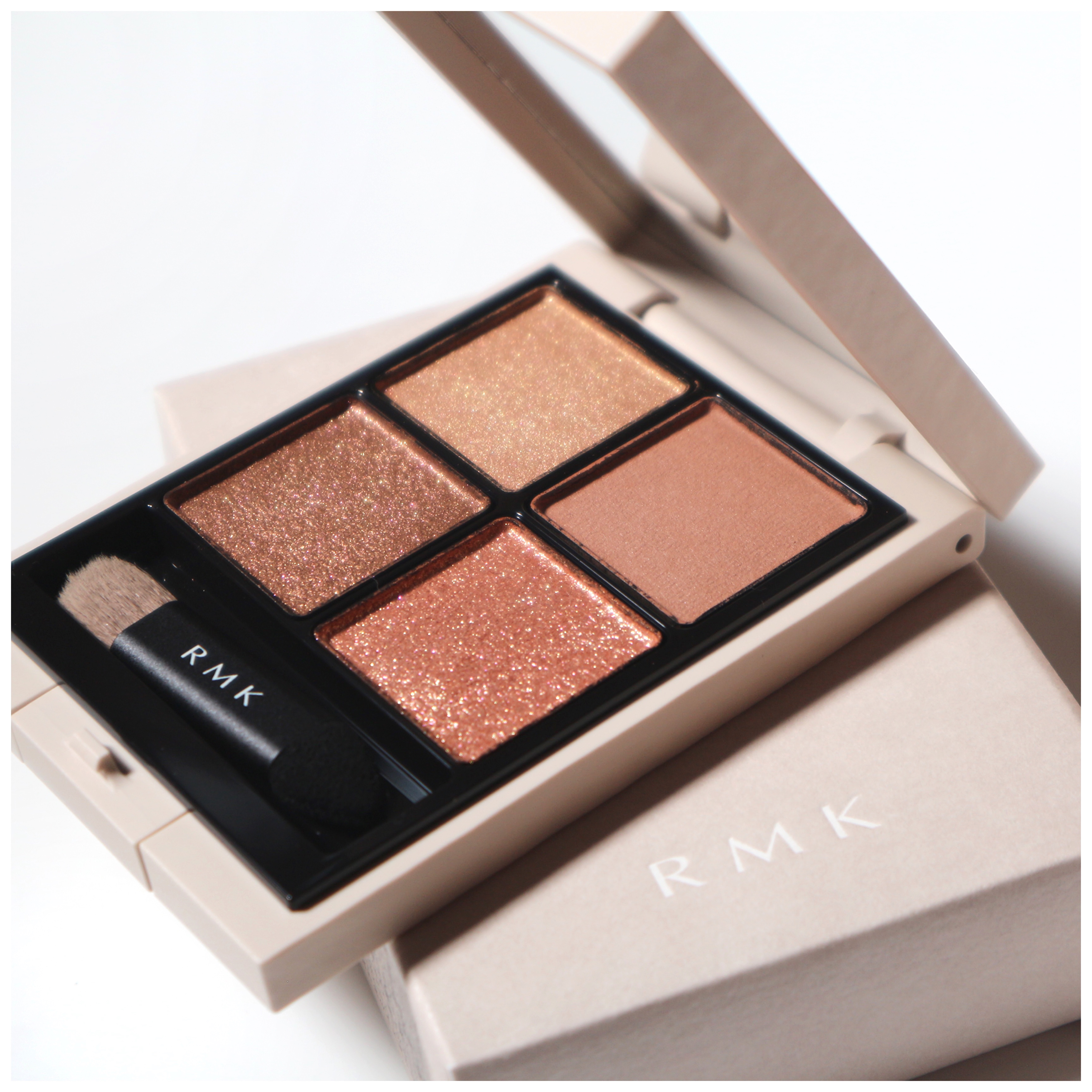 RMK シンクロマティック アイシャドウパレット/RMK/アイシャドウパレットを使ったクチコミ（2枚目）