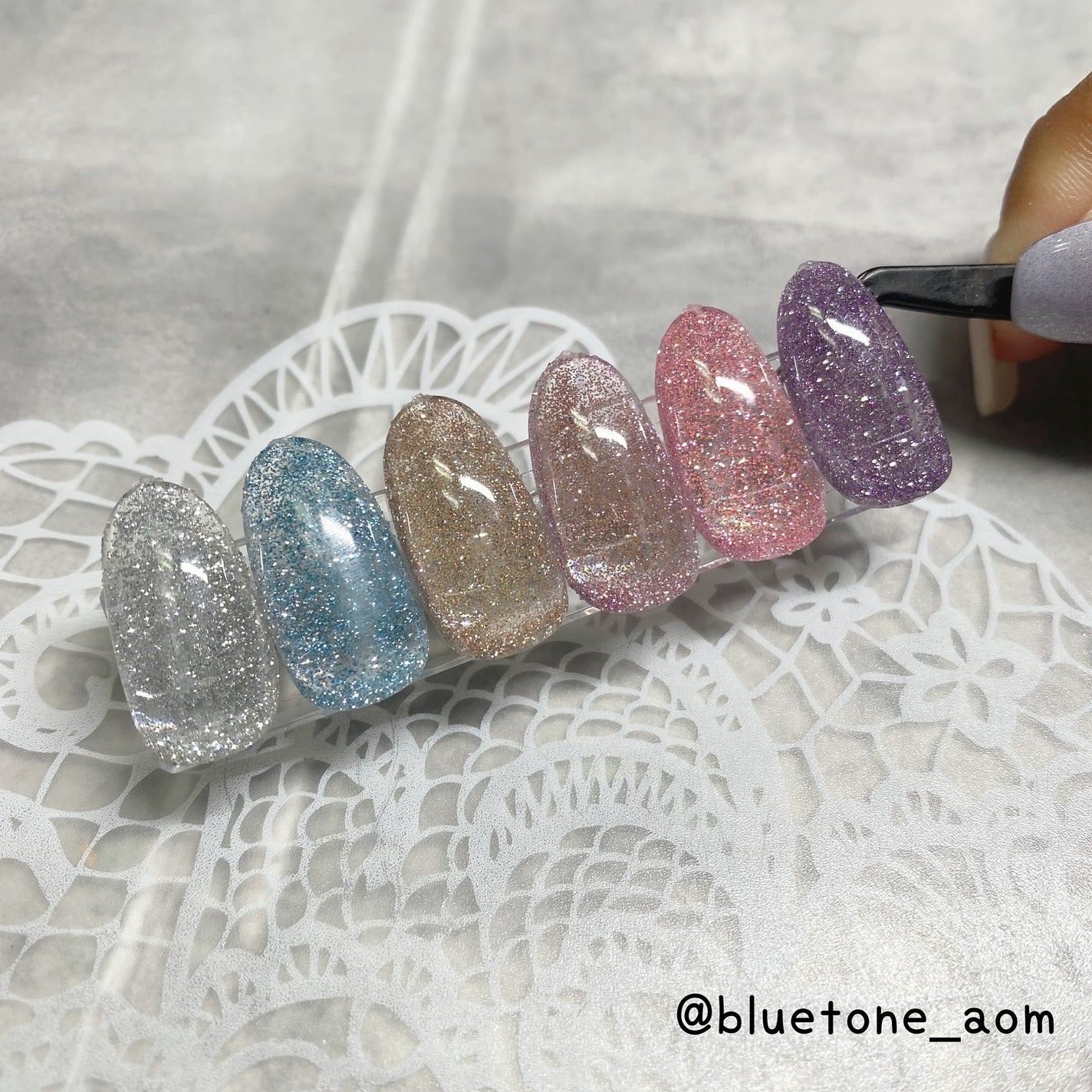 フラッシュパウダー/WSPT JAPAN/ネイル用品を使ったクチコミ(2枚目)