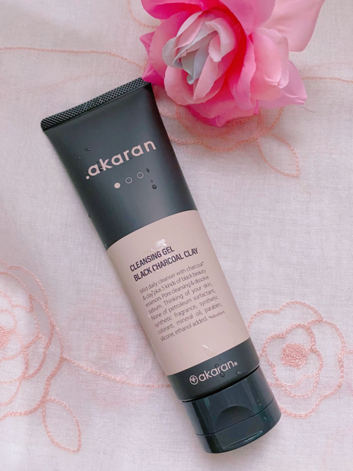 ブラックジェルクレンジング/.akaran/クレンジングジェルを使ったクチコミ（1枚目）