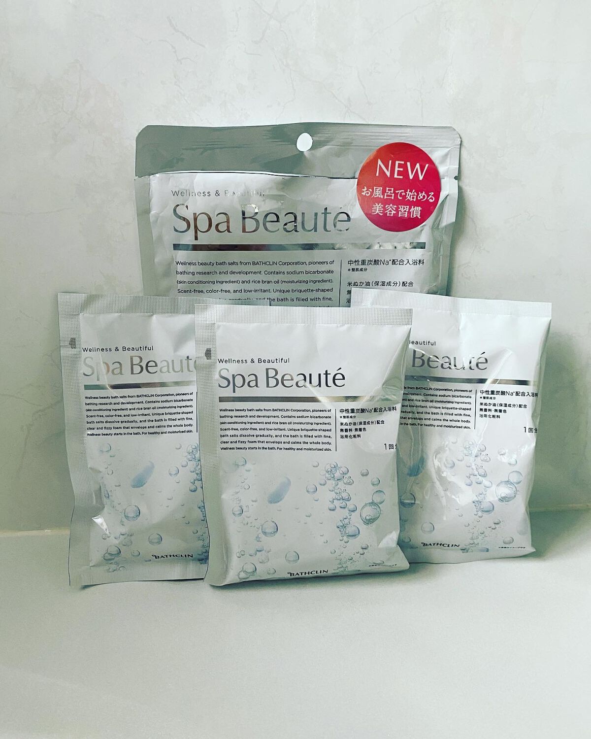 spa beaute/バスクリン/炭酸系入浴剤を使ったクチコミ（2枚目）
