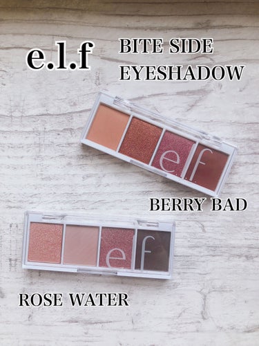 elfのBITE SIDE EYESHADOWの、
BERRYBAD、ROSE WATERを購入しました
˖˚ ͙ෆ*( ໊੭ु˃̶͈౿˂̶͈)੭ु⁾⁾


手の平サイズのとても可愛いパレットです💕

