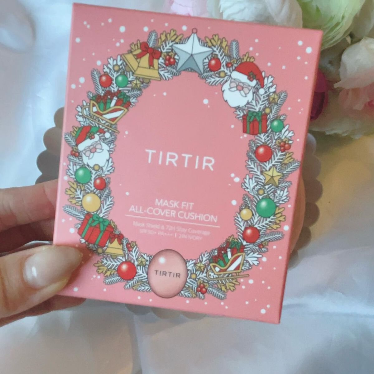 マスクフィットオールカバークッション/TIRTIR(ティルティル)/クッションファンデーションを使ったクチコミ(2枚目)