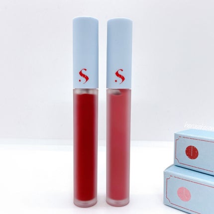 オールタイム ムード ベルベットティント サマータイムエディション/saat insight/リップティントを使ったクチコミ(6枚目)