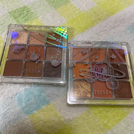 クォーツ 9色アイシャドウパレット(ドリームランドアイシャドウ)/ZEESEA/アイシャドウパレットを使ったクチコミ(2枚目)