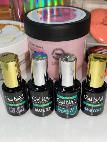 ジェルネイル(ライト対応)/セリア/ジェルネイルを使ったクチコミ(2枚目)