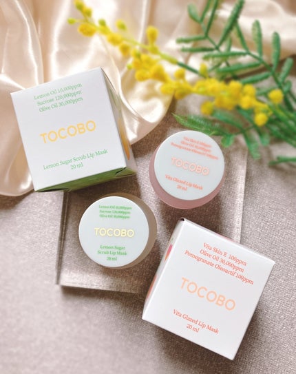 ビタグレーズドリップマスク/TOCOBO/リップマスクを使ったクチコミ(4枚目)