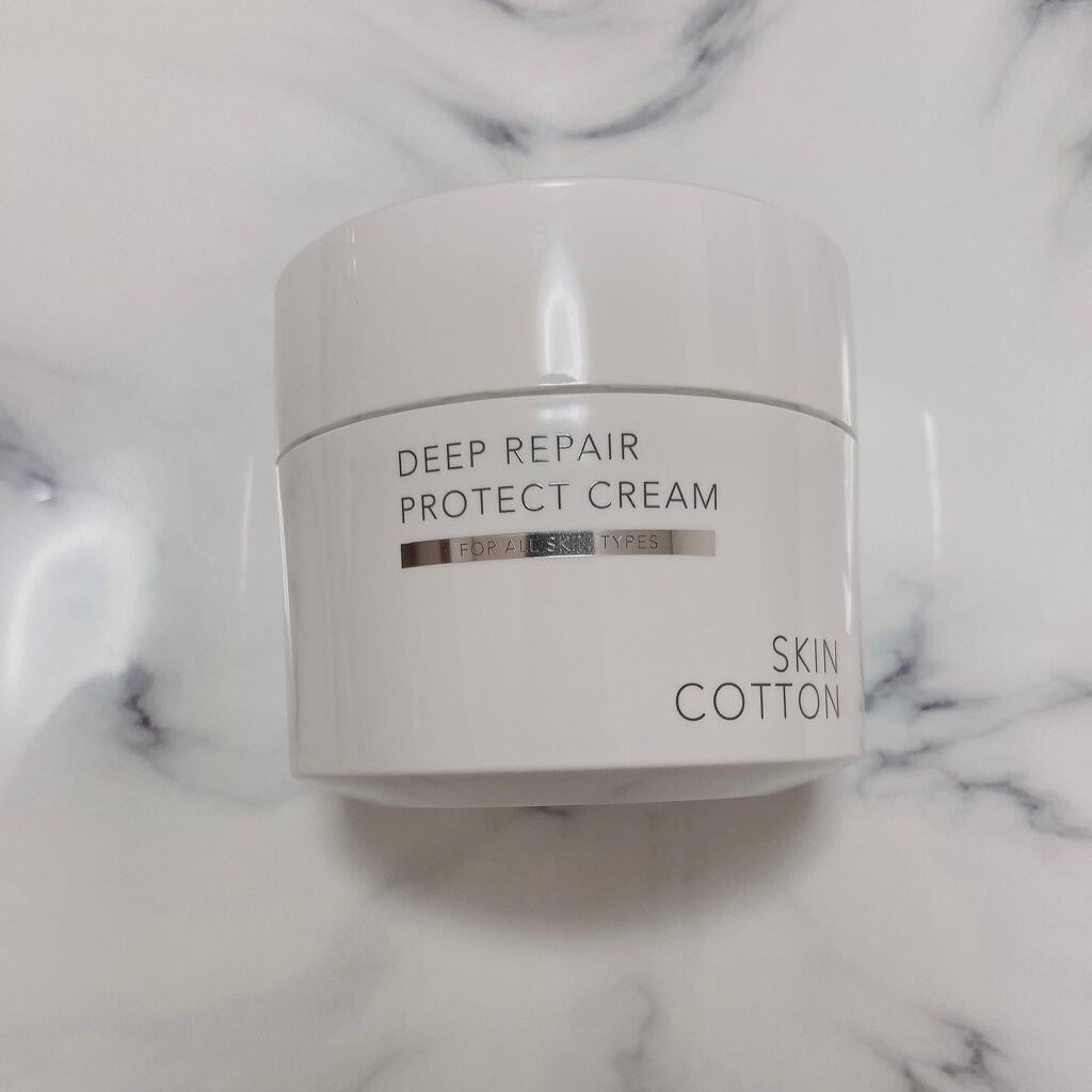 濃厚リペア プロテクトクリーム/スキンコットン/オールインワン化粧品を使ったクチコミ（1枚目）