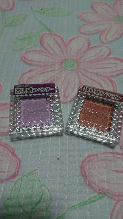 シングルカラーアイシャドウ/CEZANNE/単色アイシャドウを使ったクチコミ(1枚目)