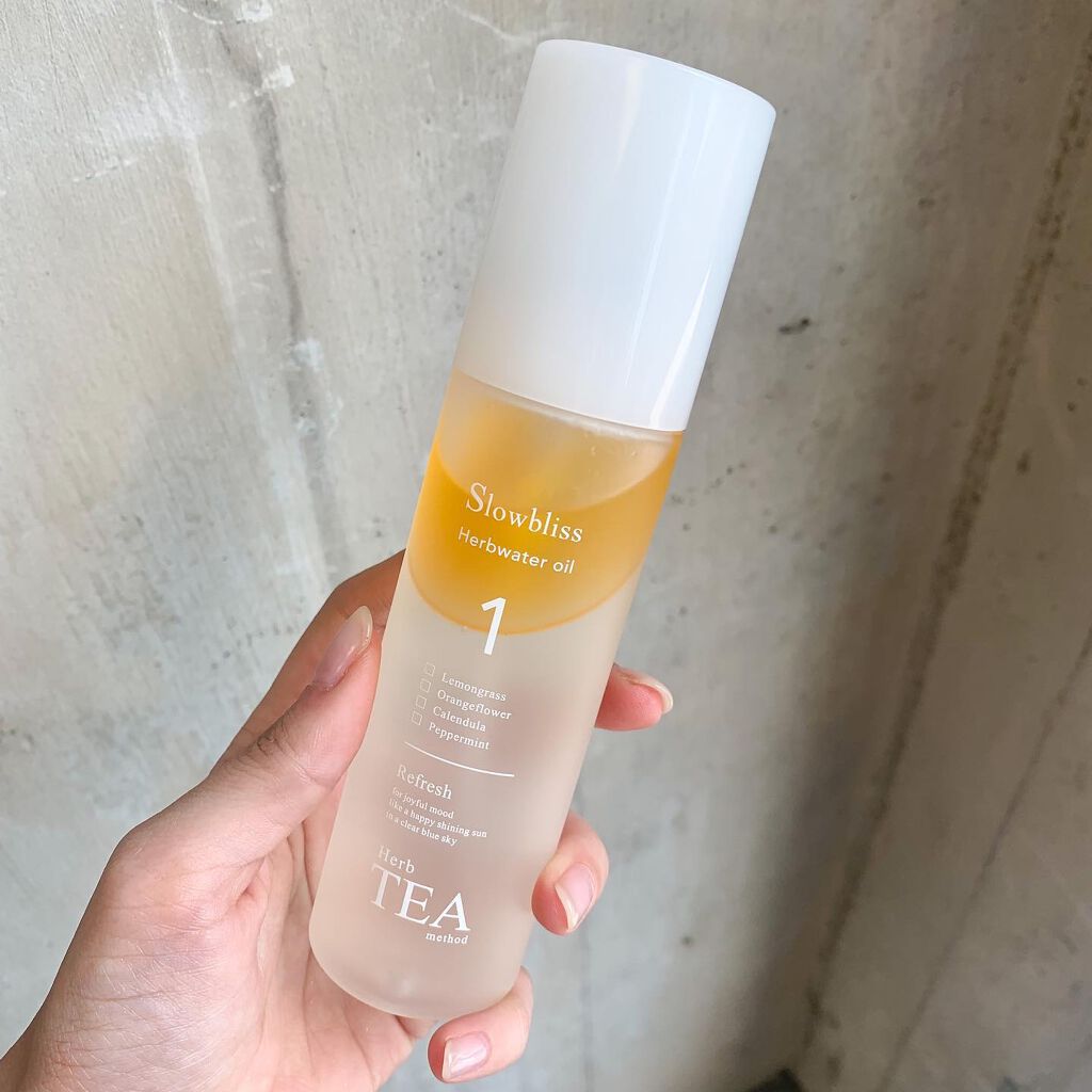 ハーブウォーターオイル/Slowbliss/美容液を使ったクチコミ（2枚目）