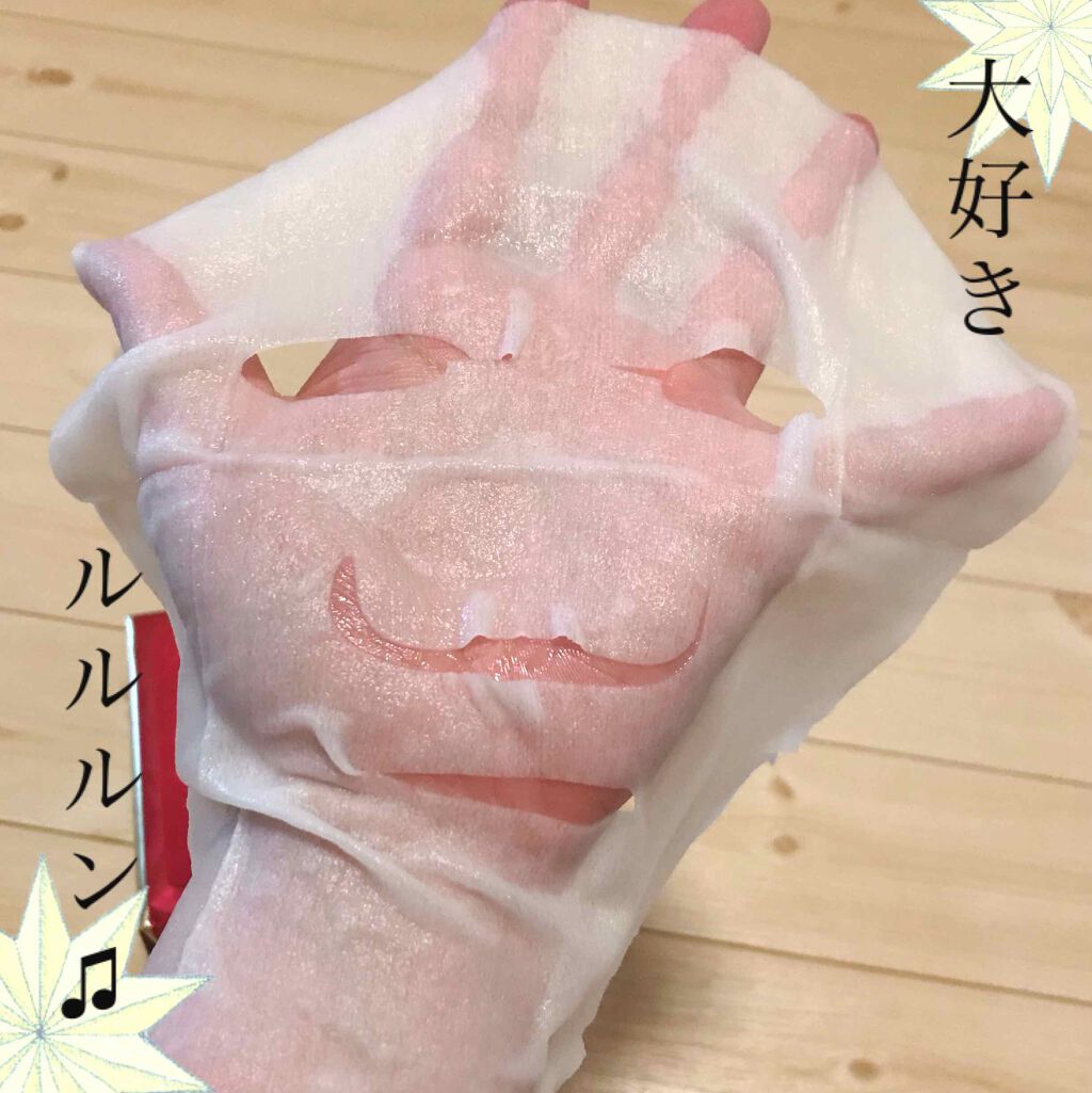 ルルルンプレシャス RED(モイスト)【旧】/ルルルン/シートマスク・パックを使ったクチコミ（2枚目）