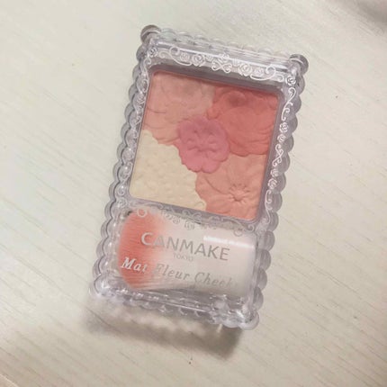 グロウフルールチークス/キャンメイク/パウダーチークを使ったクチコミ(1枚目)