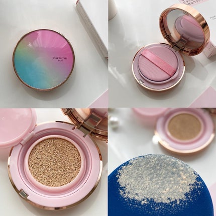 ピンクティーツリーカバークッション/APLIN/クッションファンデーションを使ったクチコミ(2枚目)