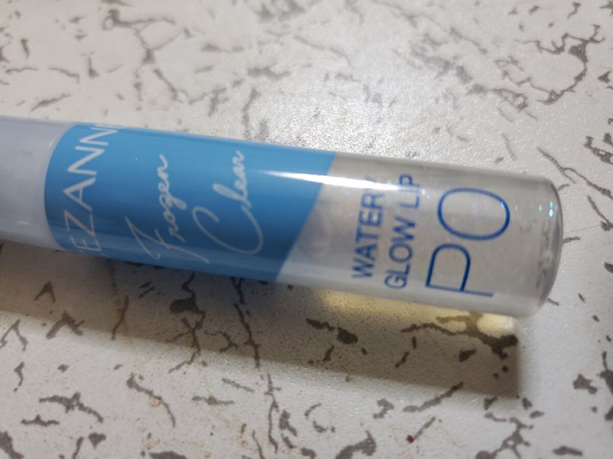 ウォータリーグロウリップ/CEZANNE/リップグロスを使ったクチコミ（2枚目）