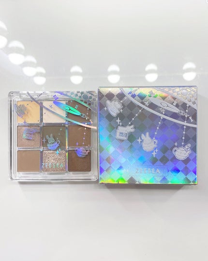 クォーツ 9色アイシャドウパレット(ドリームランドアイシャドウ)/ZEESEA/アイシャドウパレットを使ったクチコミ(6枚目)