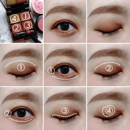 シグニチャー カラー アイズ/SUQQU/アイシャドウパレットを使ったクチコミ(4枚目)